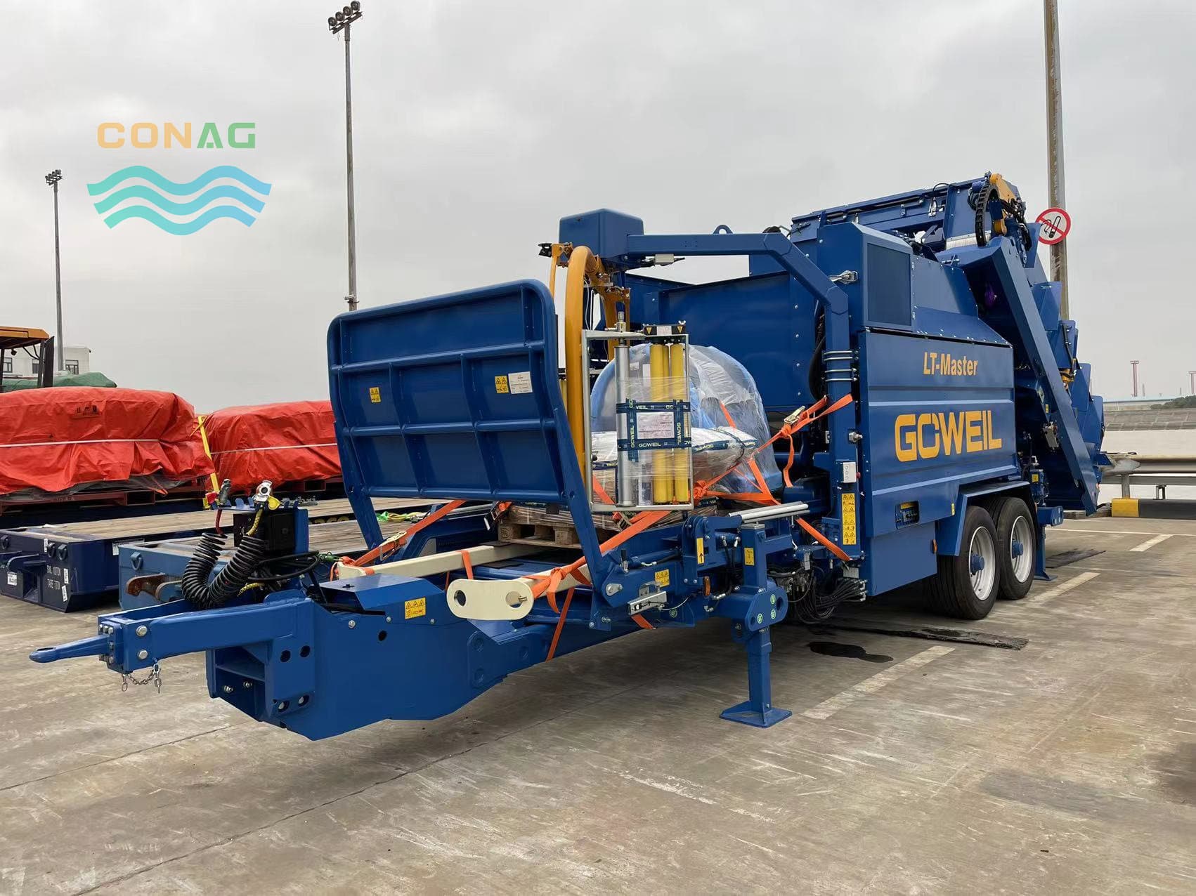 BALER-WRAPPER COMBINATION
