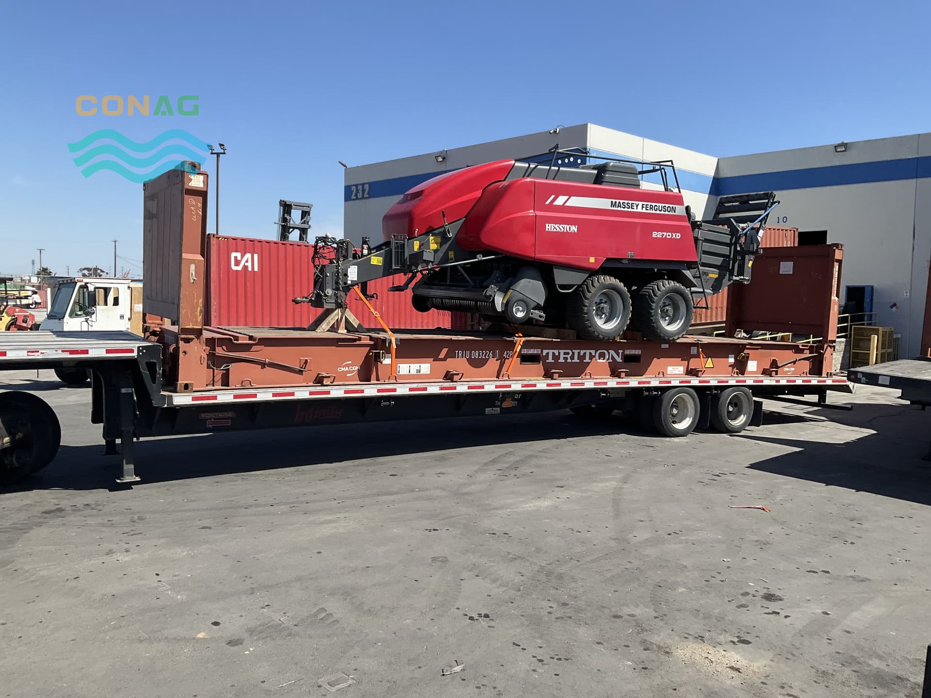 Baler Massey Ferguson 2270XD