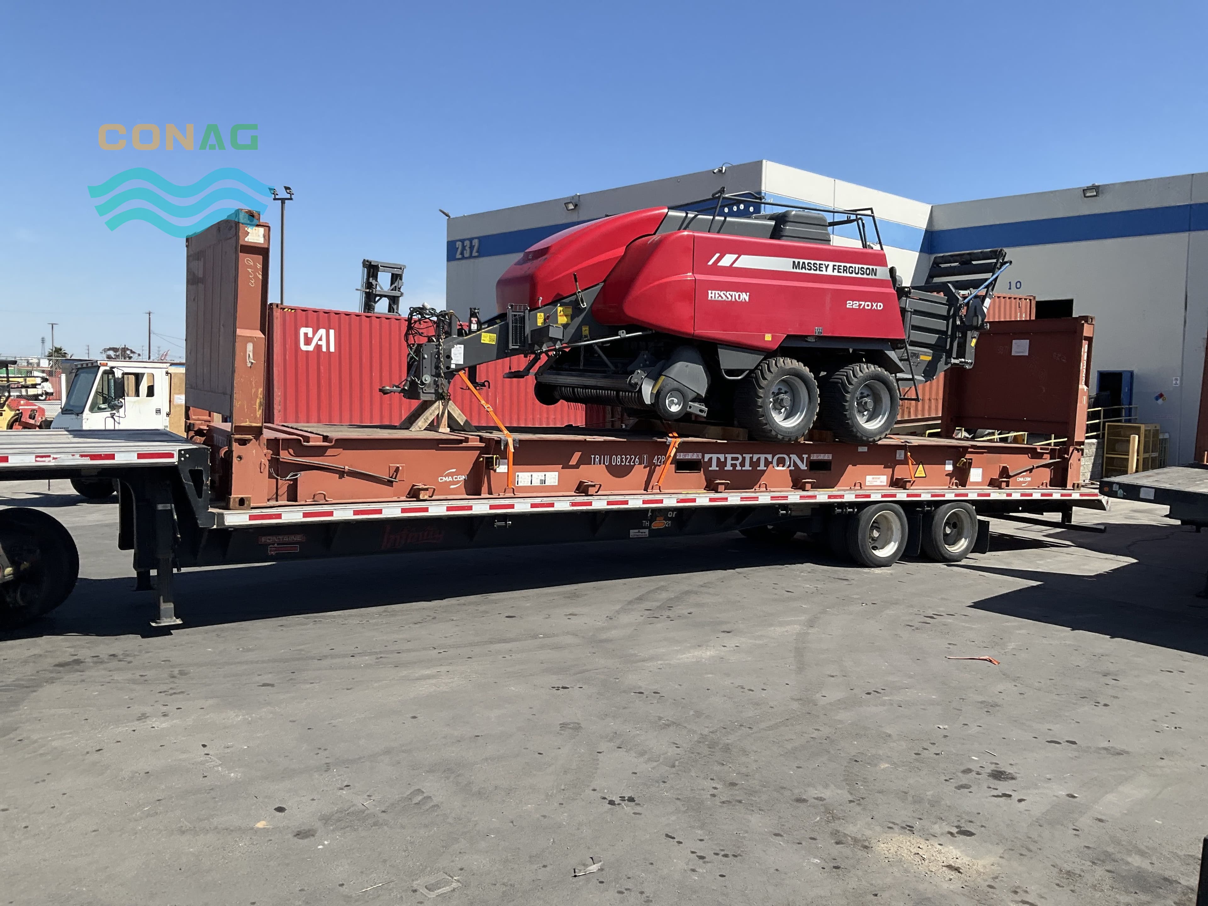 Baler Massey Ferguson 2270XD