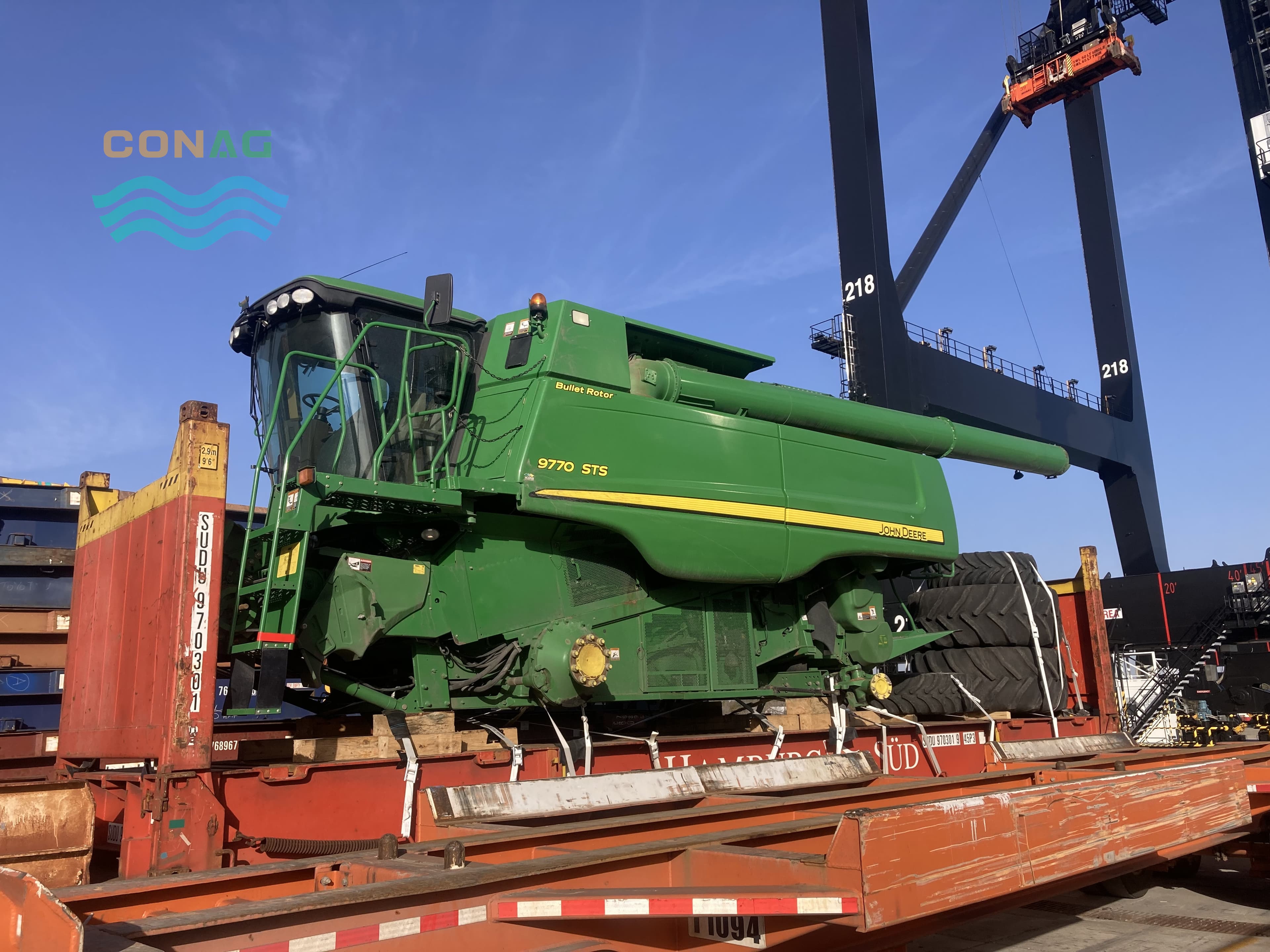 Combine Harvester John Deere 9770