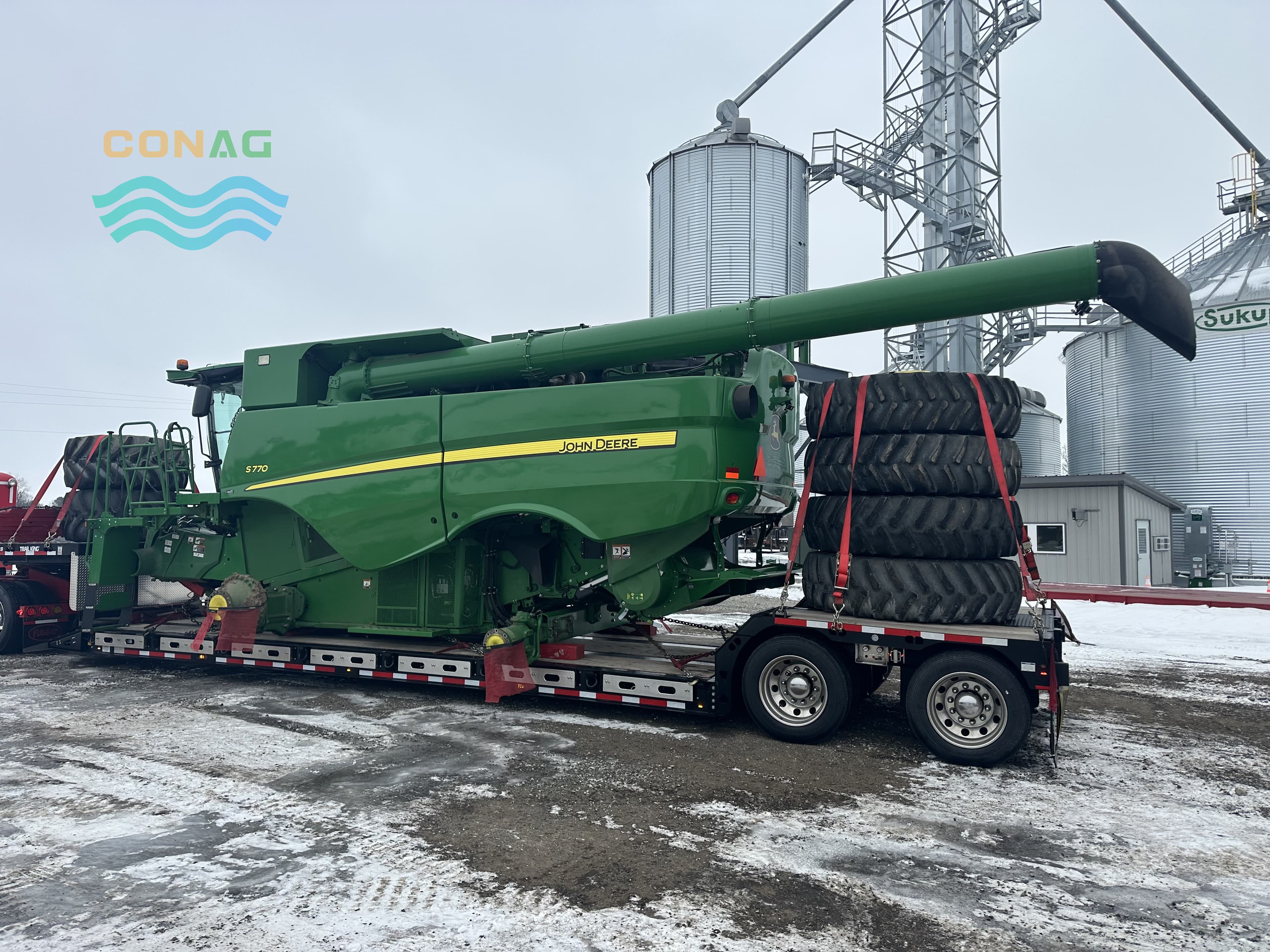 Combine Harvester John Deere S770